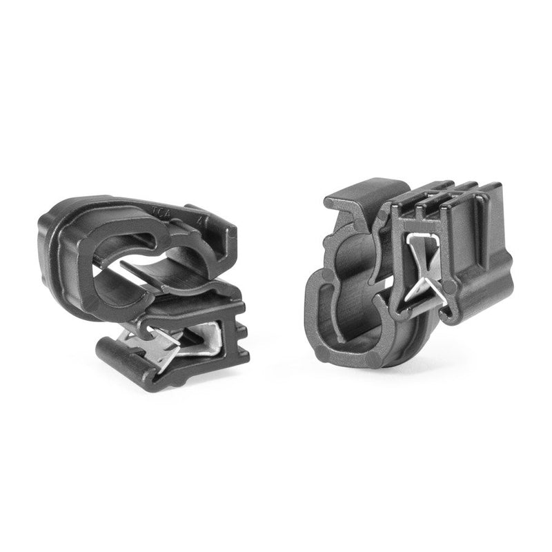 HellermannTyton - Befestigungsschelle für Kabel/Rohre Befestigungsbinder EC13SPDHC67PA66HSUV 1000er-Beutel − 1000 Stück