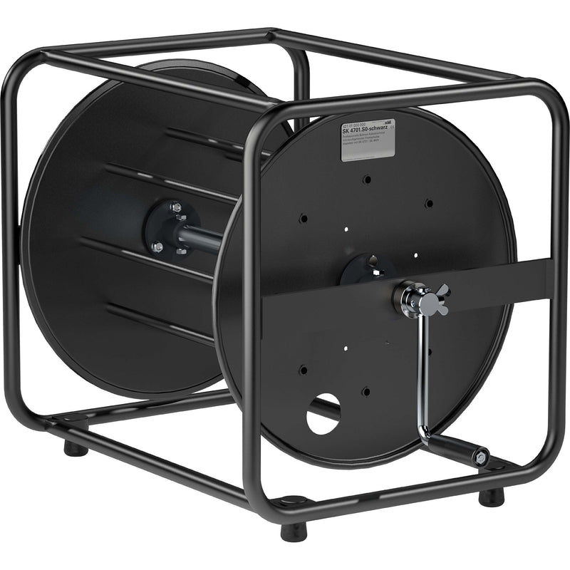 Schill - Kabeltrommel Stahlblech-Kabeltrommel SK 4701.S0-schwarz ohne Steckdosen
