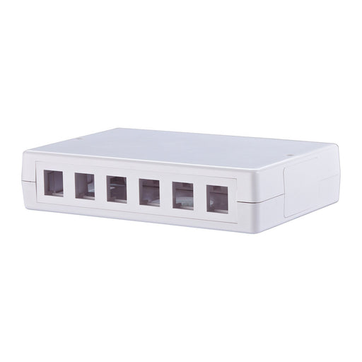 Metz Connect - Kommunikationsanschlussdose Kupfer Anschlußeinheit AP 1309190002KE Keystone6/12x8AP.FM
