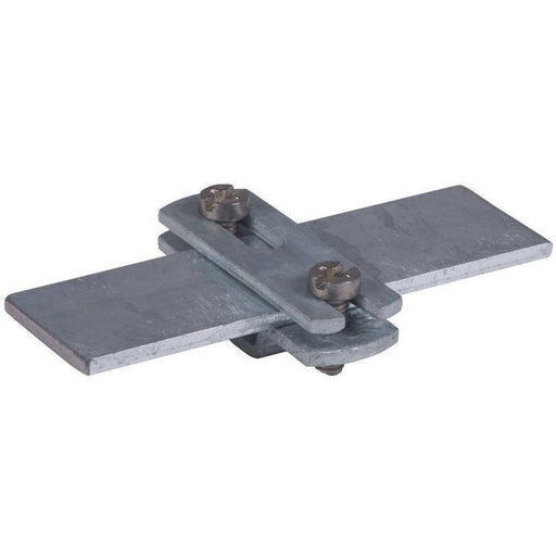 DEHN - Leitungshalter für Blitzschutz Flachbandhalter FBHZS40B6.5X16STTZN f. Fl 40mm St/tZn