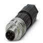Phoenix Contact - Rundsteckverbinder, feldkonfektionierbar (Industriesteckverbinder) Steckverbinder SACC-M12MS-4PL M