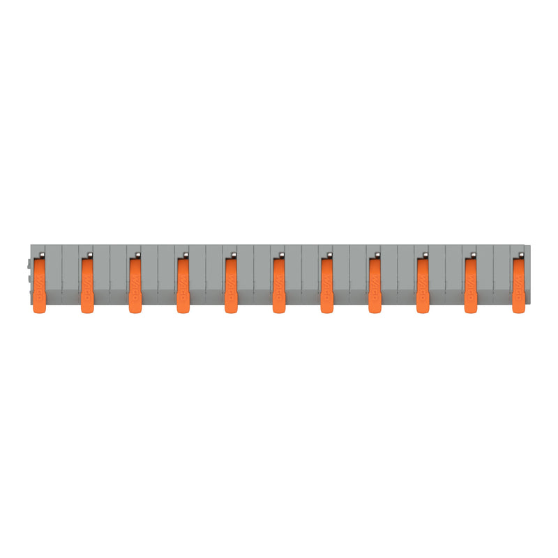 WAGO - Leiterplattenklemme 2601-1511 1,5mm²,gr − 10 Stück