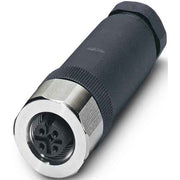 Phoenix Contact - Rundsteckverbinder, feldkonfektionierbar (Industriesteckverbinder) Sensor-/Aktor-Stecker SACC-M12FS- #1553271
