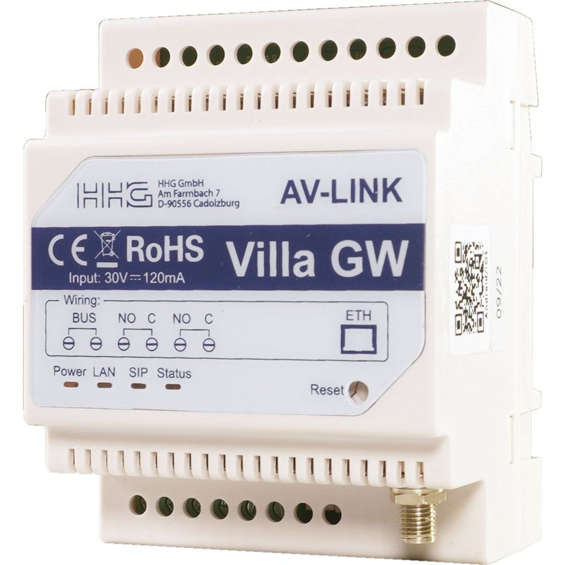 HHG - Zusatzgerät für Türkommunikation AV-Link Gateway Villa GW