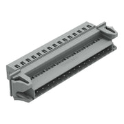 WAGO - Kabelsteckverbinder für Leiterplattensteckverbinder 1-Leiter-Stiftleiste 231-615/114-000 CAGECLAMP,2,5mm²,gr − 10 Stück