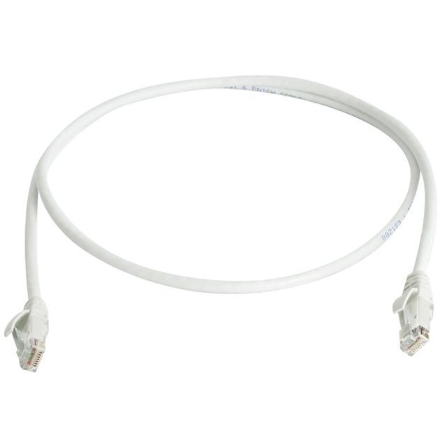 Telegärtner - Patchkabel Kupfer Patchkabel U/UTP Cat.6 100008063 1,0 m weiß, LSZH