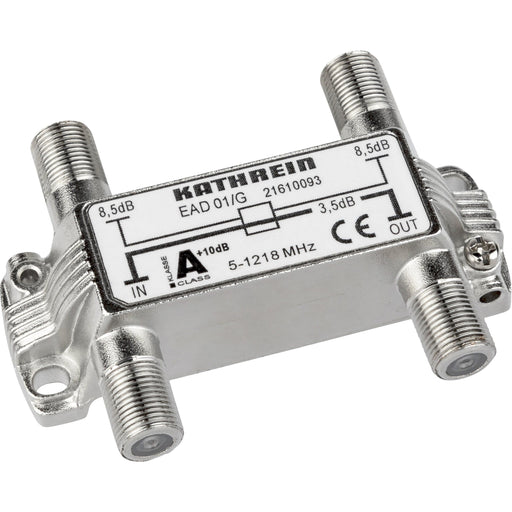 Kathrein - Abzweiger und Verteiler F-Abzweiger 2f. EAD 01/G 5-1218 MHz 8,5dB
