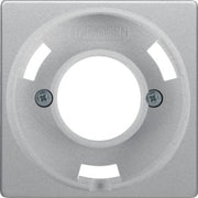 Berker - Abdeckung/Bedienelement für Installationsschalterprogramme Zentralstück alu/lack 11986084 Lichtsignal E14