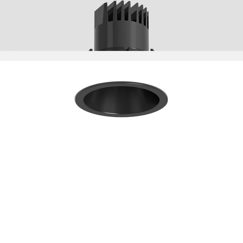 RZB - Downlight/Strahler/Flutlicht LED-Downlight 901832.003.76 830, ML, DALI, sw