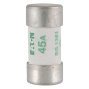 Eaton - Zylindrische Sicherung Sicherungseinsatz C4545 45 A, AC 240 V − 10 Stück