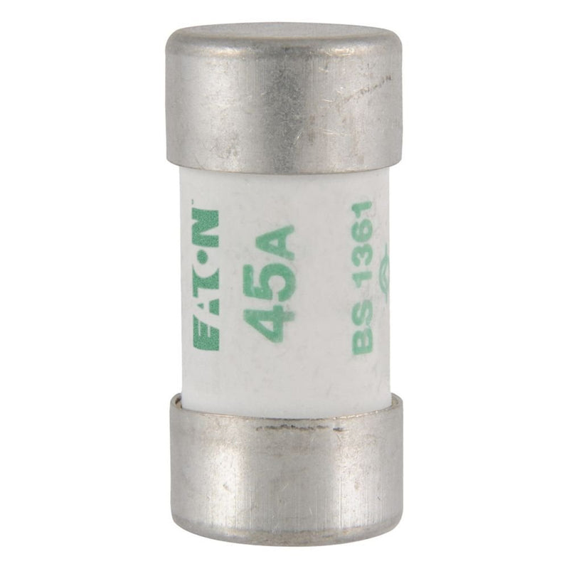 Eaton - Zylindrische Sicherung Sicherungseinsatz C4545 45 A, AC 240 V − 10 Stück