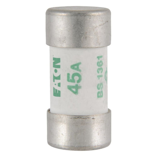 Eaton - Zylindrische Sicherung Sicherungseinsatz C4545 45 A, AC 240 V − 10 Stück