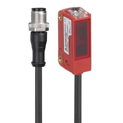 Leuze - Lichttaster mit Hintergrundausblendung Taster Hintergrundausblen. HT3CL2.B/4P-200-M12