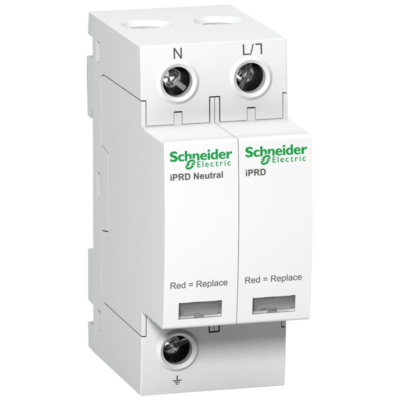 Schneider Electric - Überspannungsableiter für Energietechnik/Stromversorgung Modul. Überspannungsabl. A9L65501 1p+N, 350V