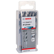 Bosch - Bohrer Metallspiralbohrer HSS 2608577217 PointTeQ DIN 338 4,9