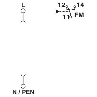 Phoenix Contact - Basiselement für Überspannungsableiter Überspannungsschutzbasisel VAL-MS-T1/T2 BE/O-FM ement Typ 2 − 12 Stück