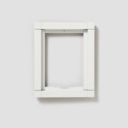 Siedle&Söhne - Montageelement für Türstation Kombirahmen KR 611-1/1-0 W ws