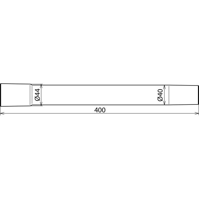 DEHN - Zubehör/Ersatzteile für Sicherheitsgeräte Saugrohrverlängerung SRV 400 MS D 40/L 400 mm