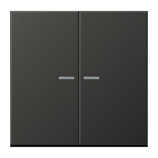 Jung - Bedienelement intelligent Taster 2fach BT AL 17102 AN JUNG HOME