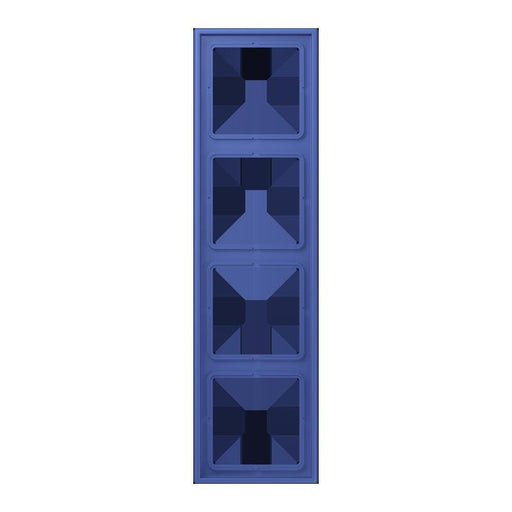 Jung - Abdeckrahmen Rahmen 4-fach LC 984 206 bleu outremer 31