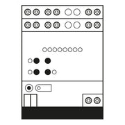 Jung - Bussystem-Jalousieaktor KNX Jalousieaktor 4-fach 2424 REGHE DC 12-48V − 1 Stück