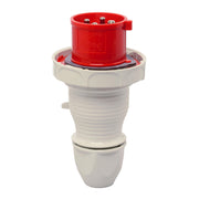 Walther Werke - CEE-Stecker (IEC 60309) Wasserdichter Stecker 219406SL 16A 4P 6h − 10 Stück