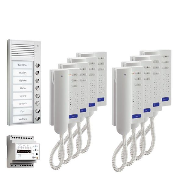 TCS Tür Control - Türsprech-Set Paketlösung PPA08-EN/02 AP 8WE − 1 Stück