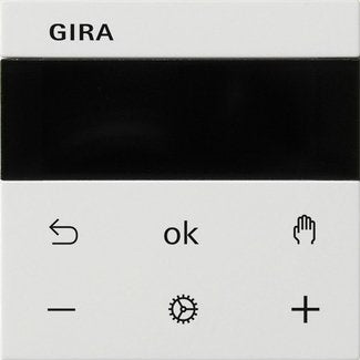 Gira - Bedienelement intelligent RTR Display 539327 rws