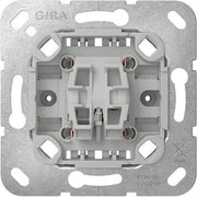 Gira - Installationsschalter Tastschalter 383700 Kreuz o.Kr. Einsatz