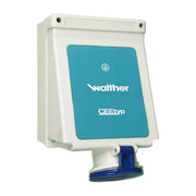 Walther Werke - CEE-Steckdose (IEC 60309) Wandsteckdose 63A 163509 5P 230V 9h IP44 − 1 Stück