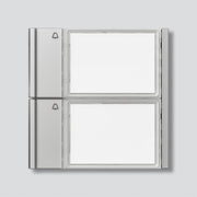 Siedle&Söhne - Funktionsmodul für Türkommunikation Ruftasten TM 700-2-0 SM Silber-Metallic − 1 Stück