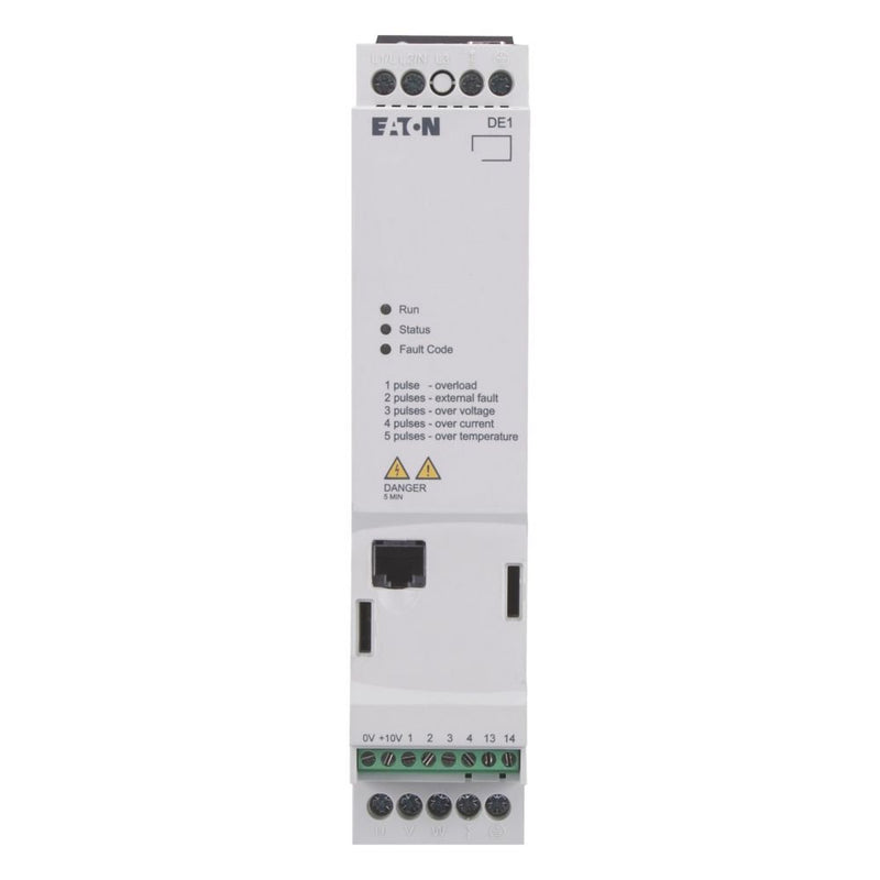 Eaton - Frequenzumrichter =< 1 kV Drehzahlstarter mit Filter DE1-127D0FN-N20N 230V 7A 1,5kW