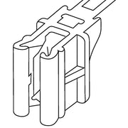 HellermannTyton - Kabelbinder Befestigungsbinder 1tlg. 126-00253(500) − 500 Stück