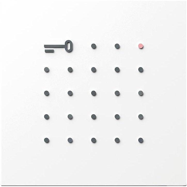 Siedle&Söhne - Funktionsmodul für Türkommunikation Electronic-Key-Lese-Modul ELM 600-0 W weiß