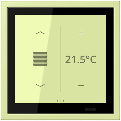 Jung - Bussystem-Mehrfach Bediengerät KNX Raumcontroller LCZ 459 BFD1S 222 vert jaune clair