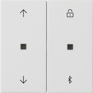 Gira - Bedienelement intelligent Jalousie- + Schaltuhr 536727 Bluetooth Sys.55 rwm