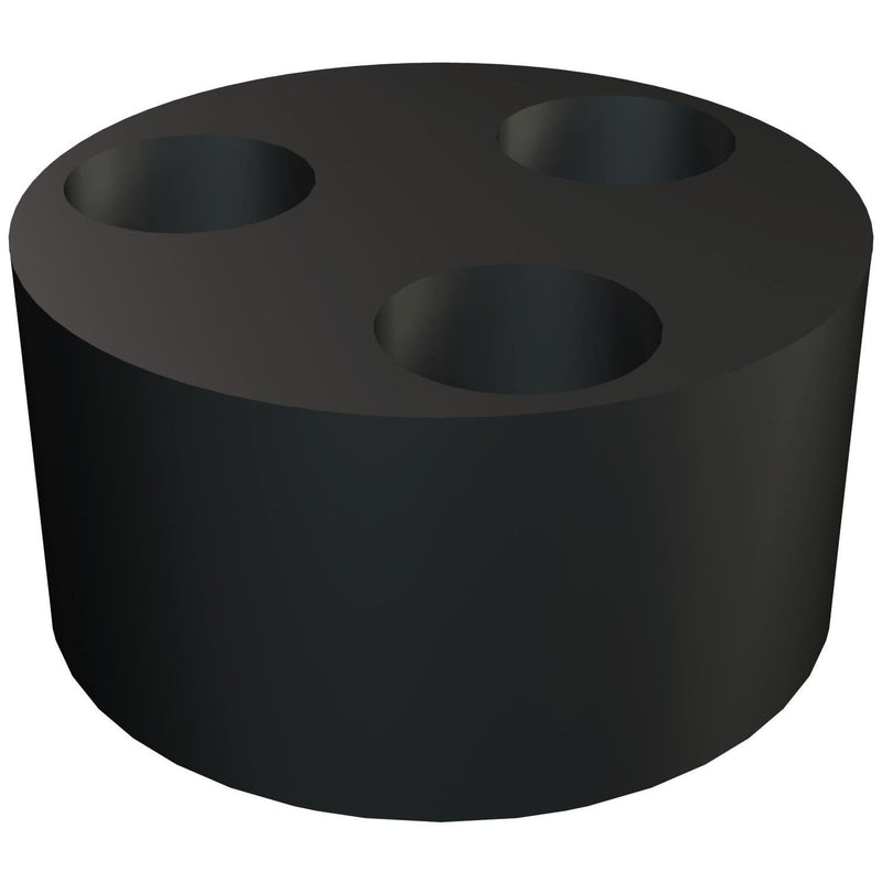 OBO Bettermann - Durchführungstülle Mehrfachdichteinsatz 107 C VM 25 5x4 sw − 50 Stück