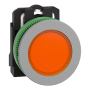 Schneider Electric - Leuchtmelder, Komplettgerät Leuchtmelder XB5FVM5C0 or,30mm,230V,in grau