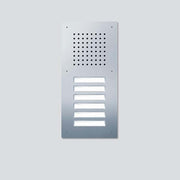 Siedle&Söhne - Türstation für Türkommunikation Audio-Türstation Classic F CL A 06 B-0 6RT, eds gebürstet