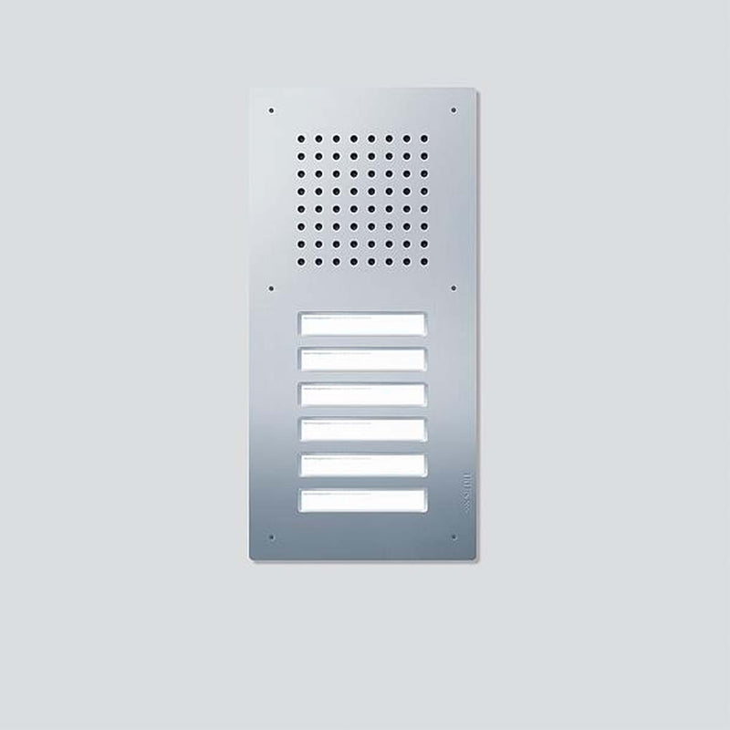 Siedle&Söhne - Türstation für Türkommunikation Audio-Türstation Classic F CL A 06 B-0 6RT, eds gebürstet