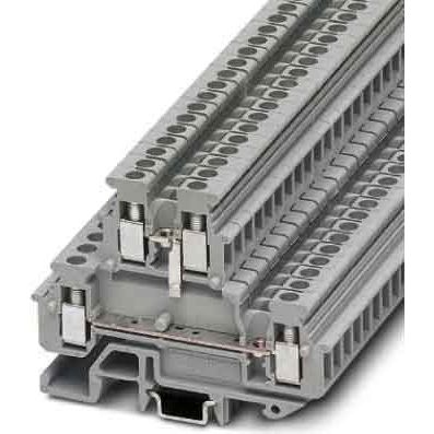 Phoenix Contact - Durchgangs-Reihenklemme Minidoppelstockklemme MBKKB 2,5-BE − 50 Stück