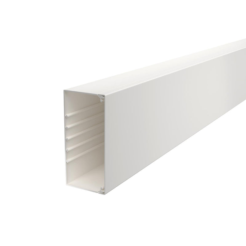 OBO Bettermann - Leitungsführungskanal Wand-/Deckenkanal WDK80170RW − 2 Meter
