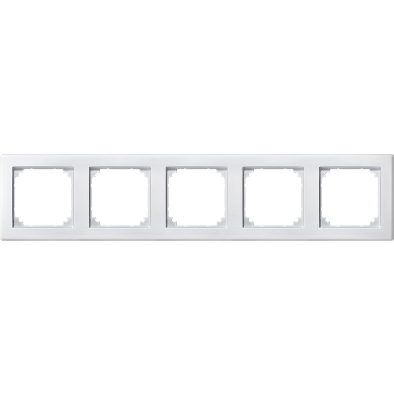 Merten - Abdeckrahmen Rahmen 5f.pws 462519 waage/senkrecht