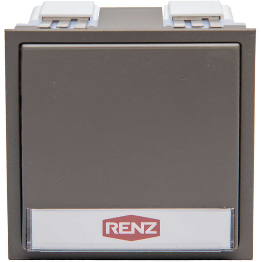 Renz Metallwaren - Funktionsmodul für Türkommunikation Klingelmodul 97-9-85269 gr mit 1 Klingeltaster − 1 Stück