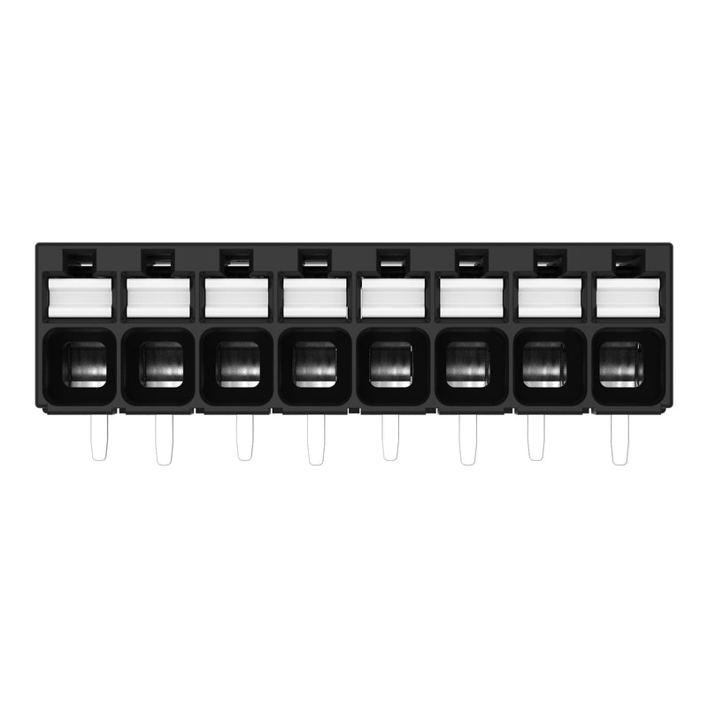 WAGO - Leiterplattenklemme THR-Leiterplattenklemme 2086-1228 Drücker,1,5mm²,sw − 108 Stück