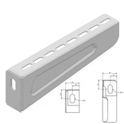 Berg Kabeltrags - Wandhalterung für Ausleger Kabeltragsystem Konsole 500 mm WSUN500 verz. SF bis 1,2 kn