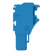 WAGO - Ein- und mehrpolige Klemmenleiste 1-Leiter-Endmodul 2022-184 CAGECLAMP,4mm²,blau − 250 Stück