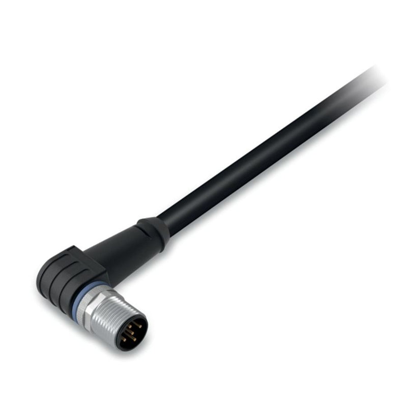 WAGO - Konfektioniertes Sensor-Aktor-Kabel Sensor-/Aktorleitung M12A 756-5312/030-050 St., winklig,3-polig − 1 Stück