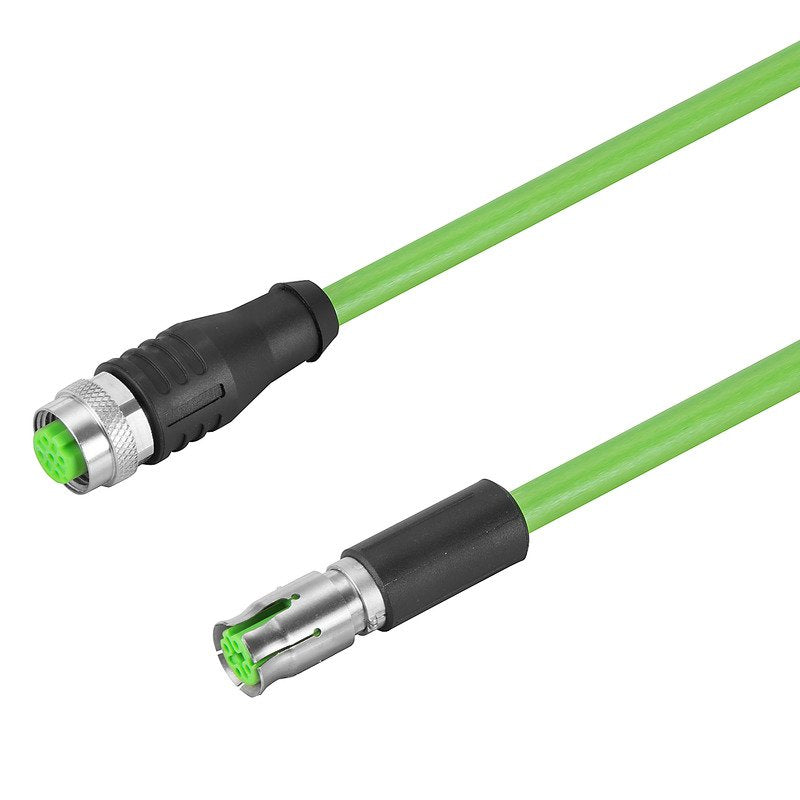 Weidmüller - Patchkabel Kupfer Industrie Datenleitung HDCXX5E01FFSM12D0150 100 MBit/s
