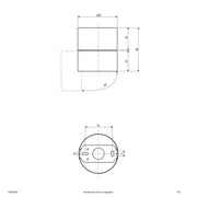 EVN Lichttechnik - Downlight/Strahler/Flutlicht Wand-u.Deckenleuchte AS20090925